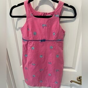 Lilly Pulitzer pink dress, girls. Size 10. Good condition.